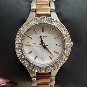 DKNY Watch, Women's Two-Tone Stainless Steel NY8812